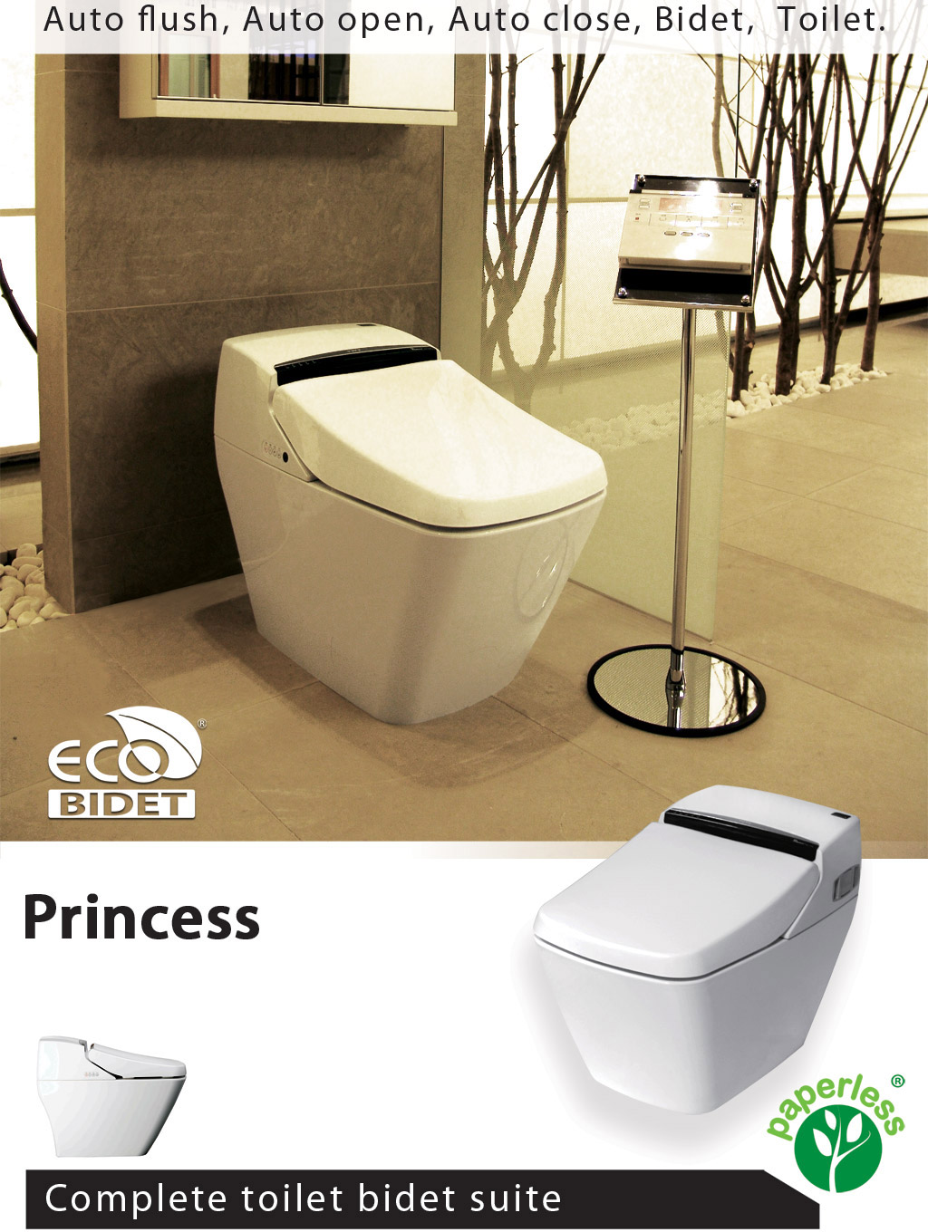 Princess Luxury Eco Bidet  Page 1